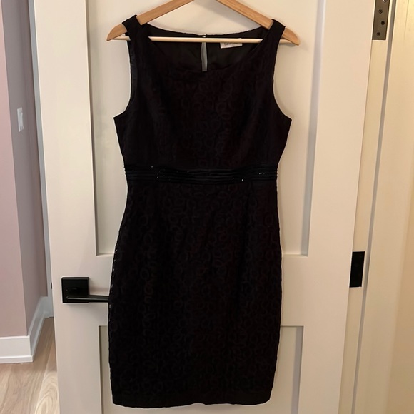 Calvin Klein Lace Sheath Dress - Picture 1 of 4